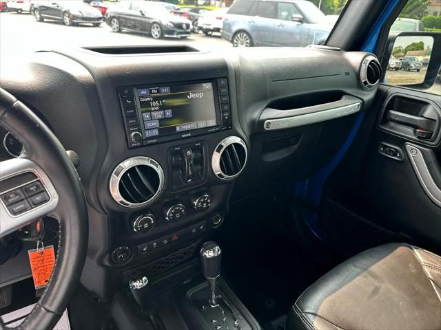 used 2016 Jeep Wrangler Unlimited car, priced at $19,500