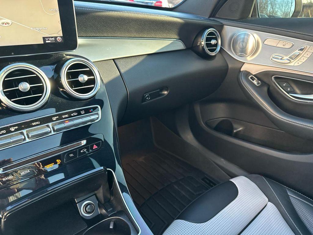 used 2017 Mercedes-Benz AMG C 63 car, priced at $36,900