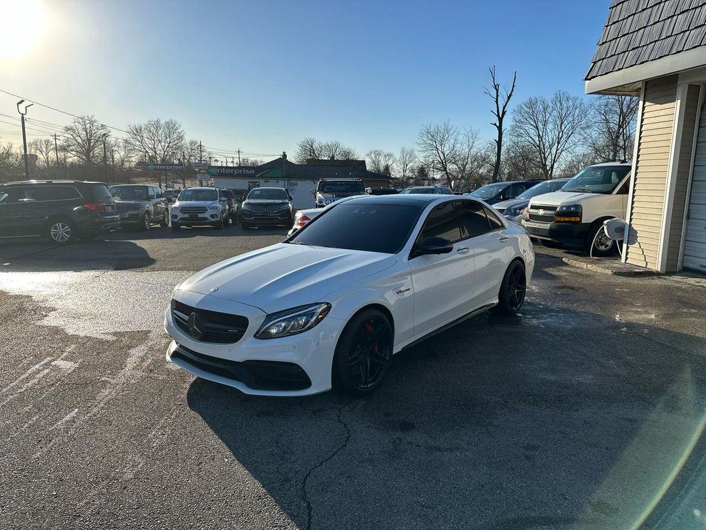 used 2017 Mercedes-Benz AMG C 63 car, priced at $36,900