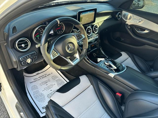 used 2017 Mercedes-Benz AMG C 63 car, priced at $36,900