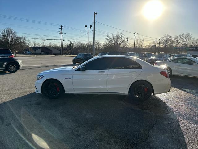 used 2017 Mercedes-Benz AMG C 63 car, priced at $36,900