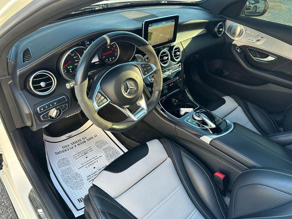used 2017 Mercedes-Benz AMG C 63 car, priced at $36,900