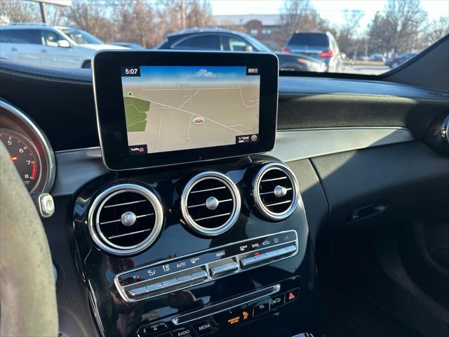 used 2017 Mercedes-Benz AMG C 63 car, priced at $36,900