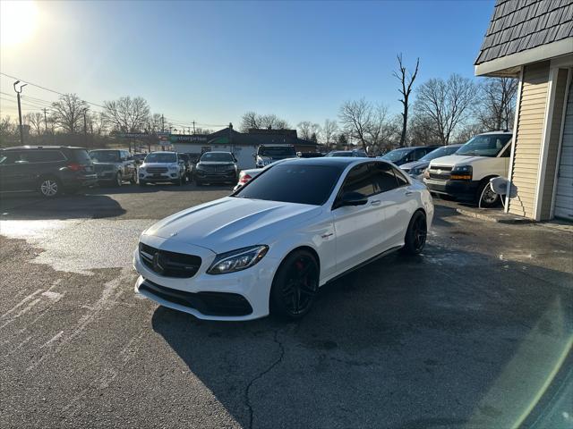 used 2017 Mercedes-Benz AMG C 63 car, priced at $36,900