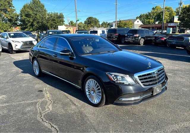 used 2018 Mercedes-Benz S-Class car, priced at $44,900