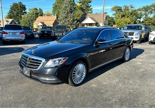 used 2018 Mercedes-Benz S-Class car, priced at $44,900