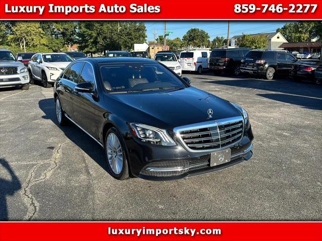 used 2018 Mercedes-Benz S-Class car, priced at $39,995