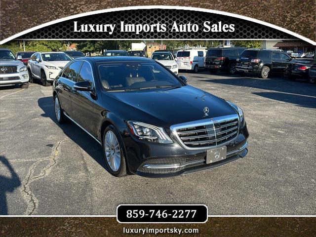 used 2018 Mercedes-Benz S-Class car, priced at $39,995