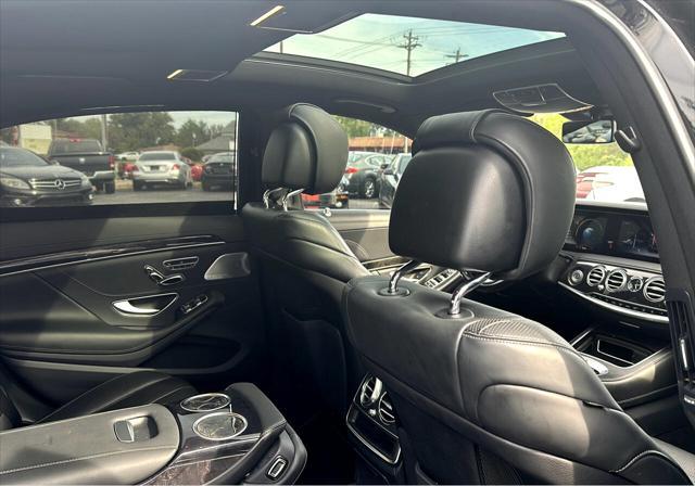 used 2018 Mercedes-Benz S-Class car, priced at $44,900