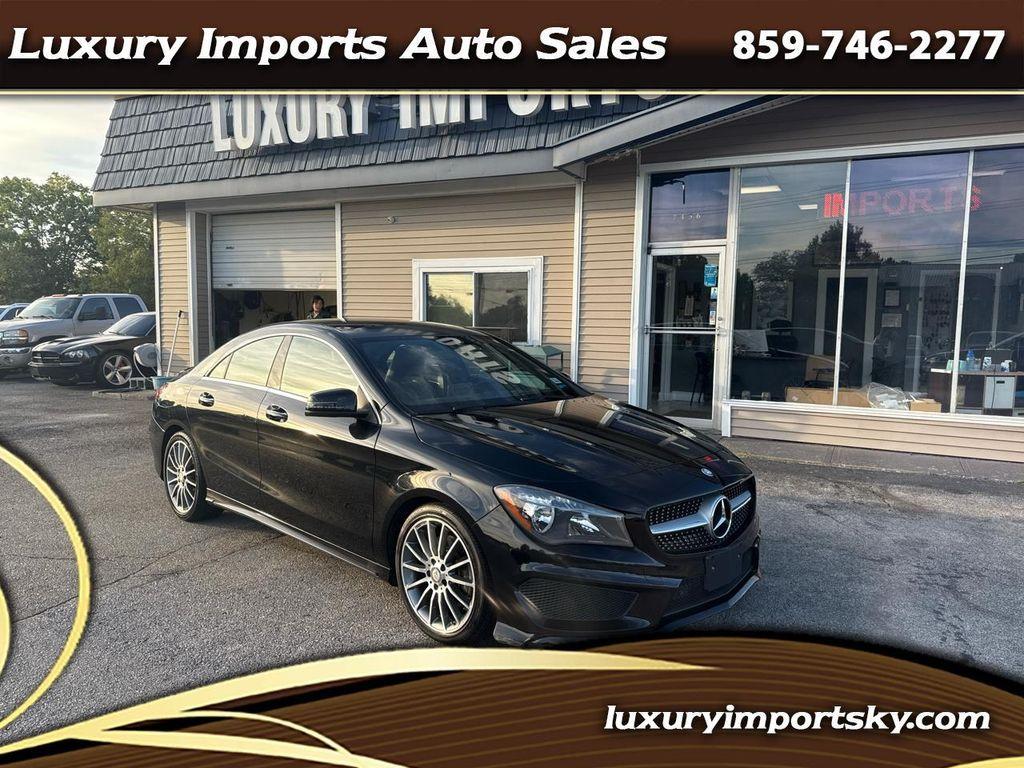 used 2016 Mercedes-Benz CLA-Class car, priced at $14,500