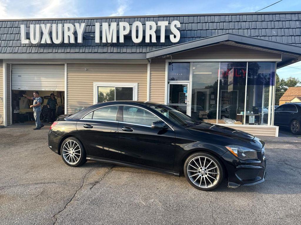 used 2016 Mercedes-Benz CLA-Class car, priced at $14,500