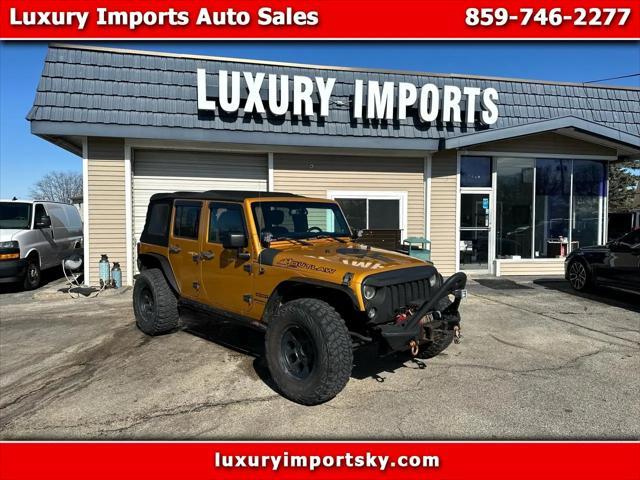 used 2014 Jeep Wrangler Unlimited car, priced at $12,990
