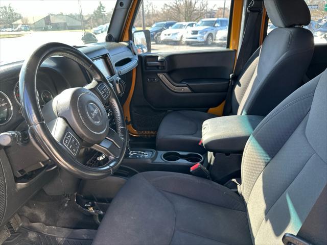 used 2014 Jeep Wrangler Unlimited car, priced at $12,990