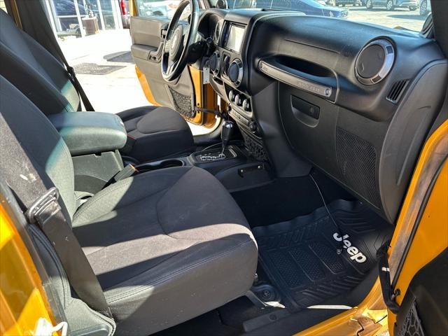 used 2014 Jeep Wrangler Unlimited car, priced at $12,990