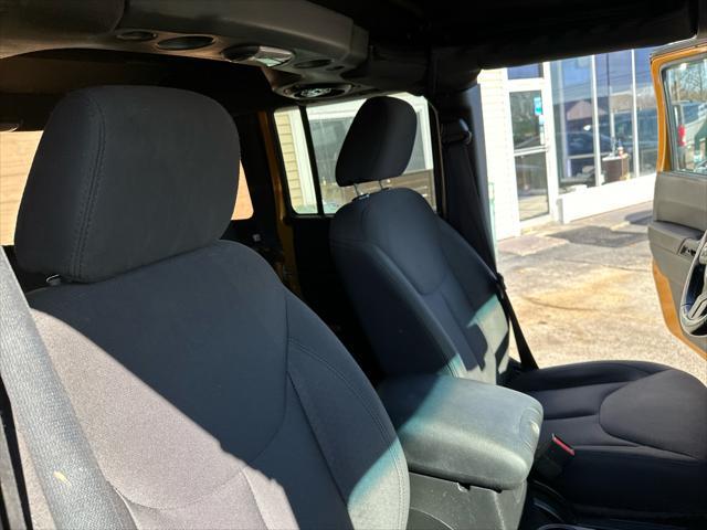 used 2014 Jeep Wrangler Unlimited car, priced at $12,990