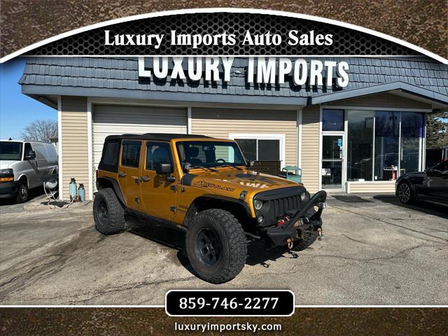 used 2014 Jeep Wrangler Unlimited car, priced at $12,990