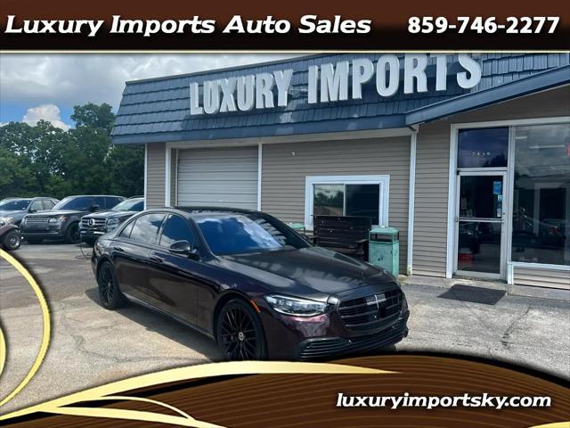 used 2021 Mercedes-Benz S-Class car, priced at $68,888