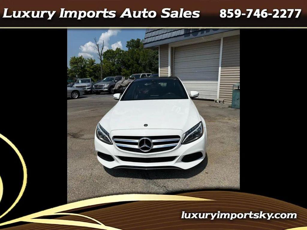 used 2018 Mercedes-Benz C-Class car, priced at $19,988