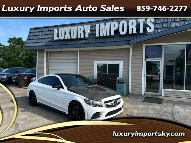 used 2020 Mercedes-Benz AMG C 43 car, priced at $38,800