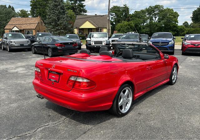 used 2002 Mercedes-Benz CLK-Class car, priced at $11,500