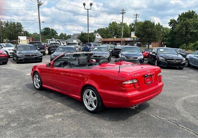 used 2002 Mercedes-Benz CLK-Class car, priced at $11,500