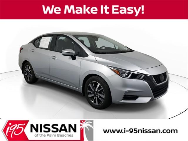 used 2021 Nissan Versa car, priced at $15,999