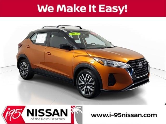 used 2023 Nissan Kicks car, priced at $18,221