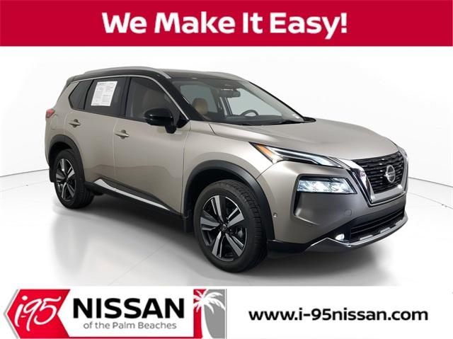 used 2021 Nissan Rogue car, priced at $24,939