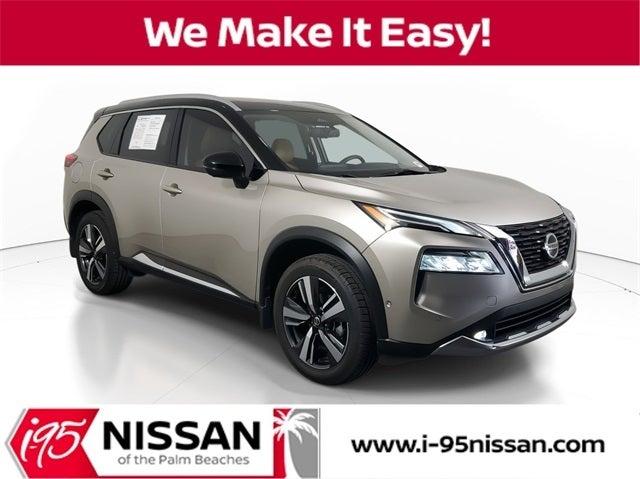 used 2021 Nissan Rogue car, priced at $25,122