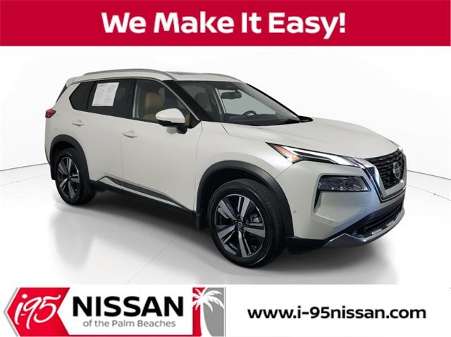 used 2021 Nissan Rogue car, priced at $24,050