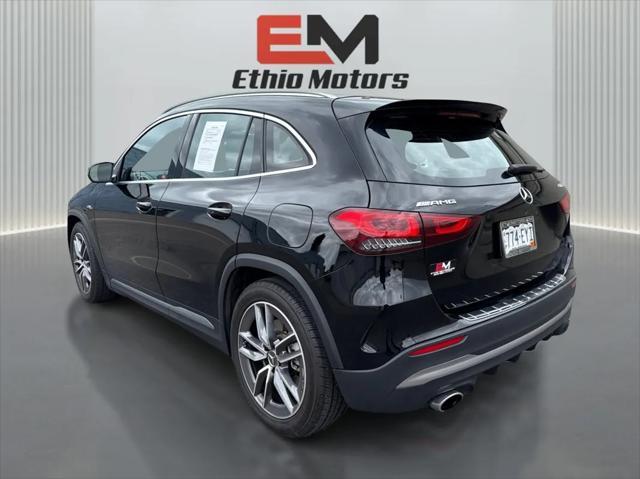 used 2021 Mercedes-Benz AMG GLA 35 car, priced at $33,399