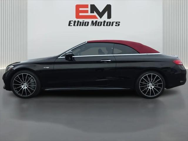 used 2018 Mercedes-Benz AMG C 43 car, priced at $33,999