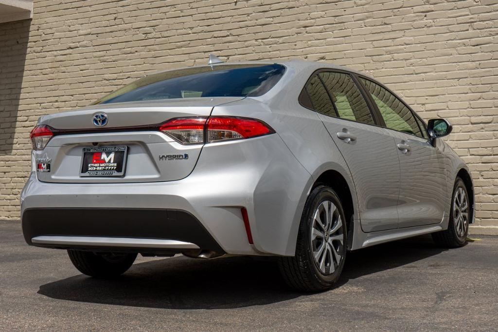 used 2022 Toyota Corolla Hybrid car, priced at $17,799