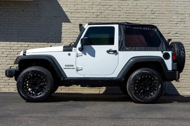 used 2015 Jeep Wrangler car, priced at $19,399