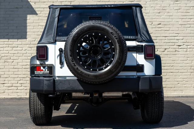 used 2015 Jeep Wrangler car, priced at $19,399