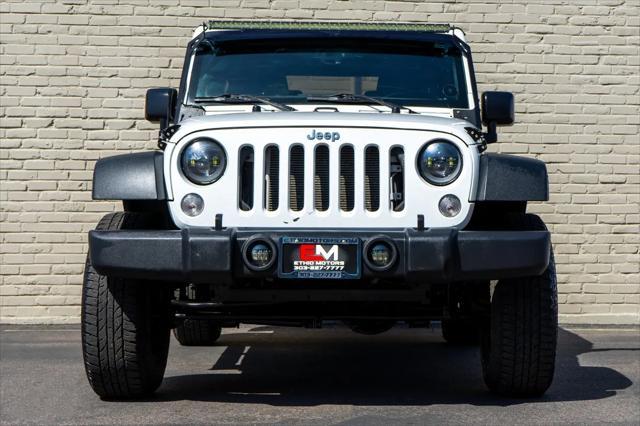 used 2015 Jeep Wrangler car, priced at $19,399