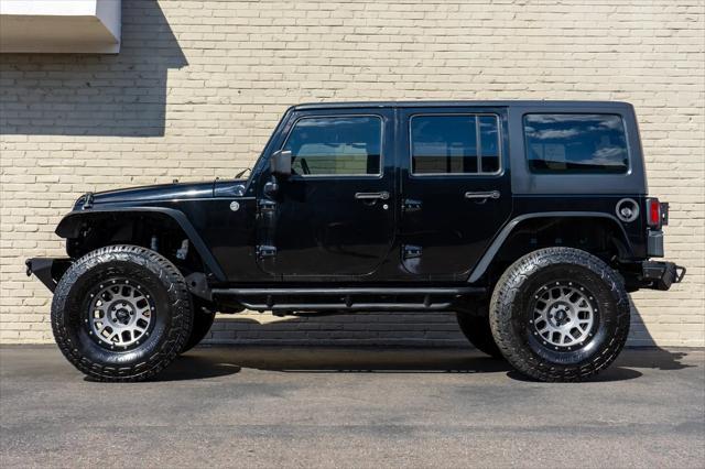 used 2012 Jeep Wrangler Unlimited car, priced at $17,999