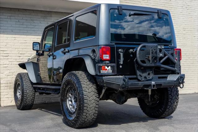 used 2012 Jeep Wrangler Unlimited car, priced at $17,999