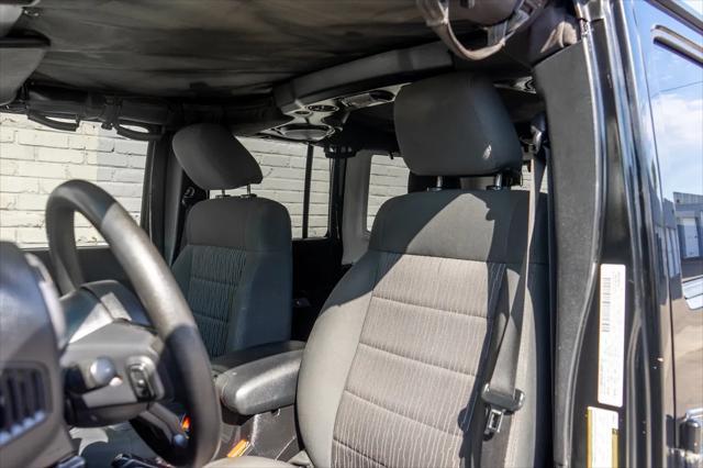 used 2012 Jeep Wrangler Unlimited car, priced at $17,999