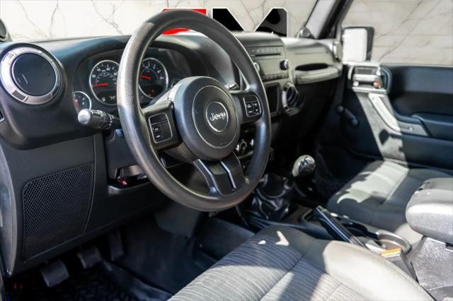 used 2012 Jeep Wrangler Unlimited car, priced at $17,999