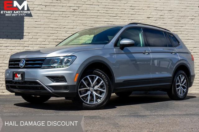 used 2021 Volkswagen Tiguan car, priced at $19,498