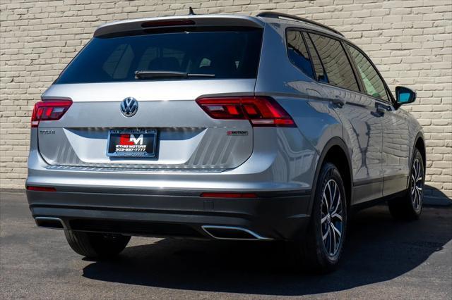 used 2021 Volkswagen Tiguan car, priced at $19,498