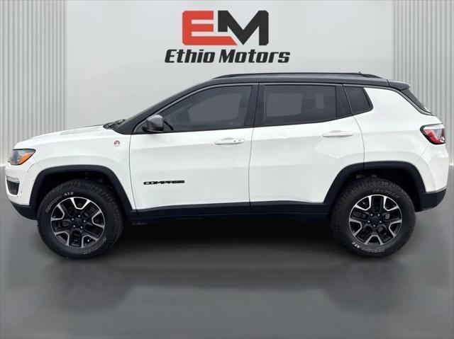 used 2020 Jeep Compass car, priced at $17,399