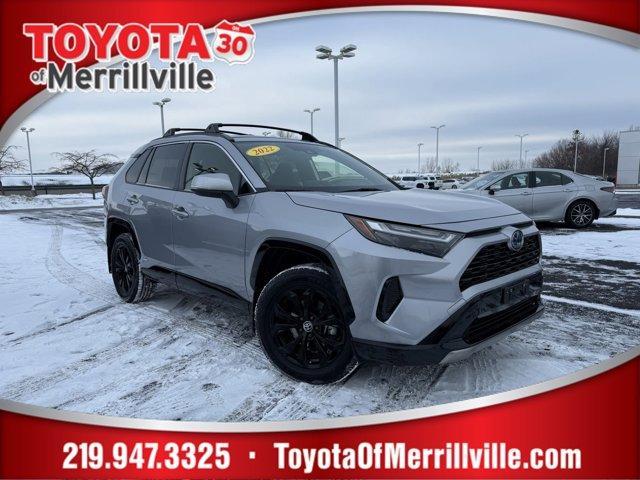 used 2022 Toyota RAV4 Hybrid car, priced at $32,209