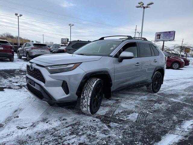 used 2022 Toyota RAV4 Hybrid car, priced at $32,045