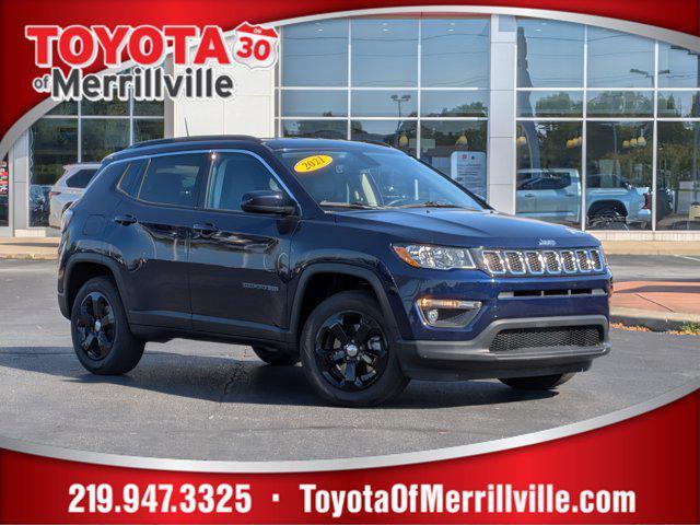 used 2021 Jeep Compass car, priced at $15,500
