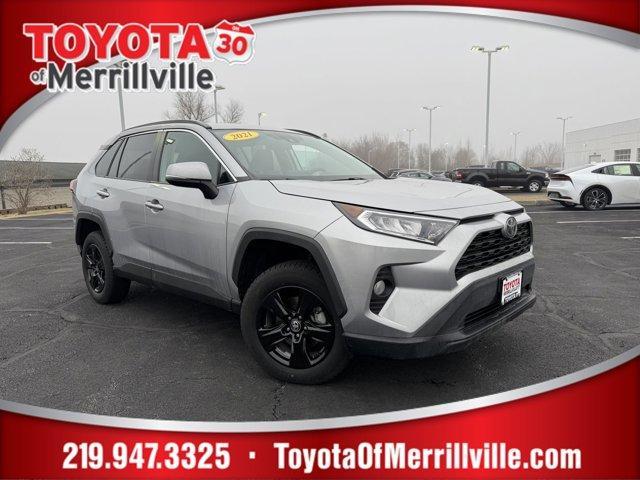 used 2021 Toyota RAV4 car, priced at $25,387