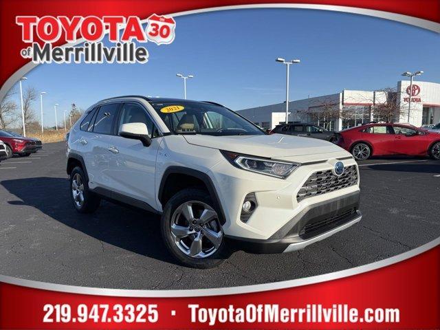 used 2021 Toyota RAV4 Hybrid car, priced at $35,820