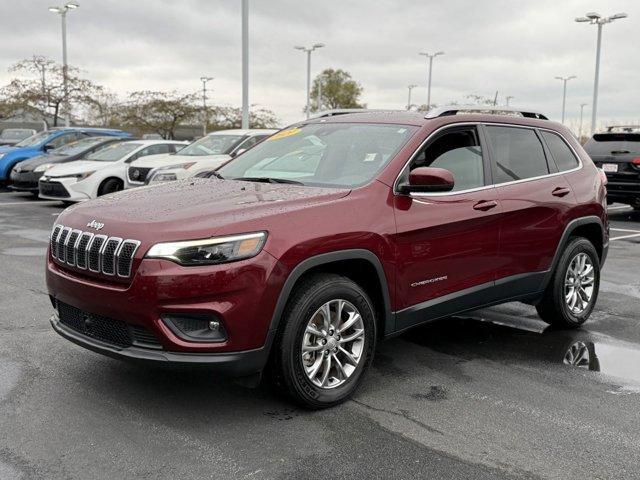 used 2021 Jeep Cherokee car, priced at $24,533