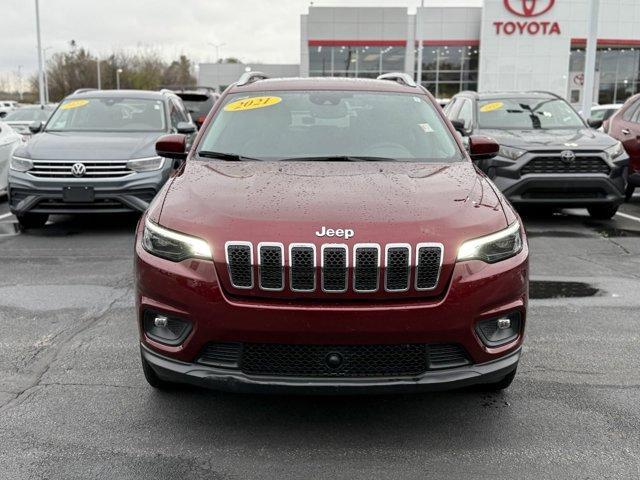 used 2021 Jeep Cherokee car, priced at $24,533